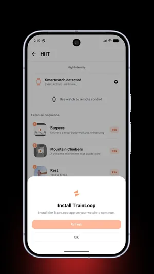 Instalar companion app de Wear OS