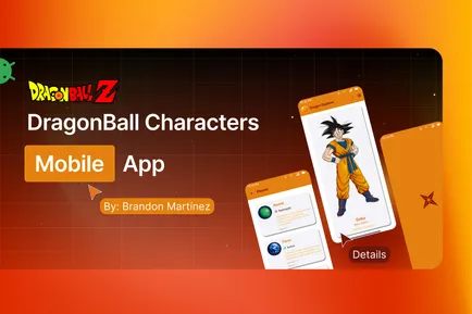 Aplicación Móvil de Personajes de Dragon Ball